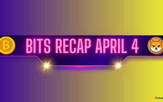 Upcoming Ripple (Xrp) Events, Shiba Inu (Shib) Achievements, Bitcoin Price Drop: Bits Recap April 4