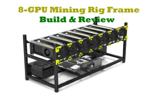 8 GPU Mining Rig Frame by Veddha Build