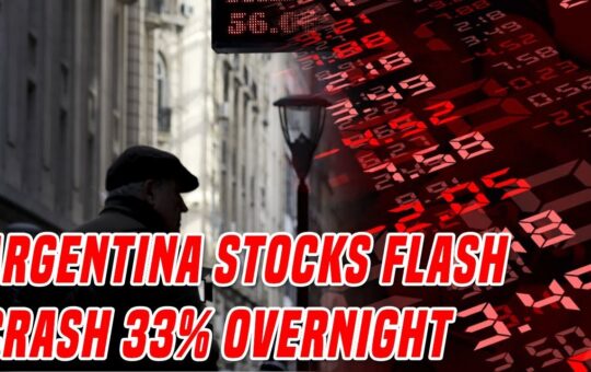 Argentina Stocks Crash 33 The Contagion Has Just Begun