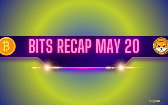 Bitcoin (Btc) Price Consolidation, Shiba Inu (Shib) Developments, And More: Bits Recap May 20