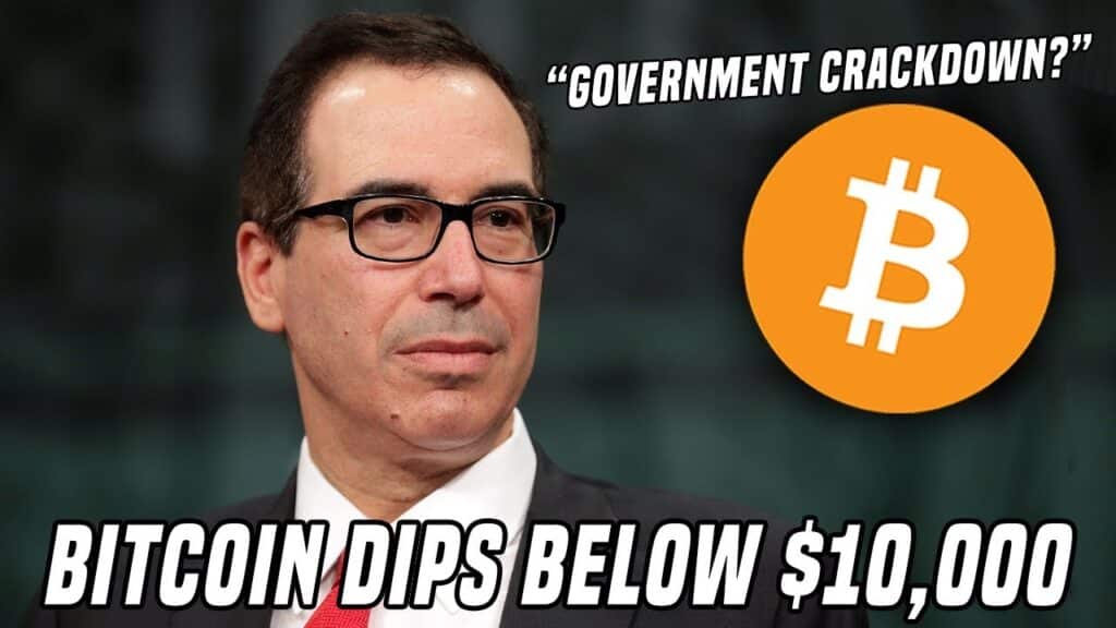 Bitcoin Dips Below 10000 Is it just FUD or