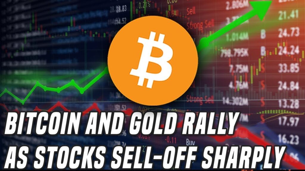 Bitcoin Rallies Back To 10K Stocks Sell Off Sharply After