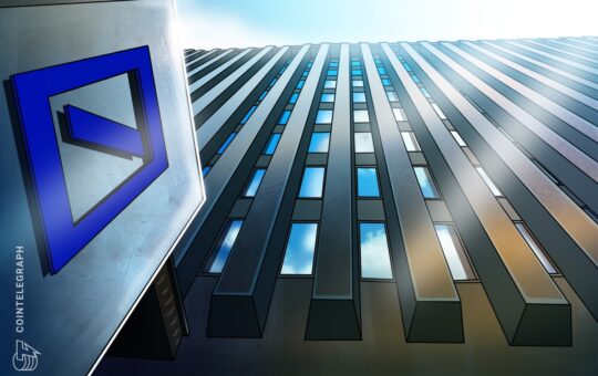 Deutsche Bank joins Singapore asset token project