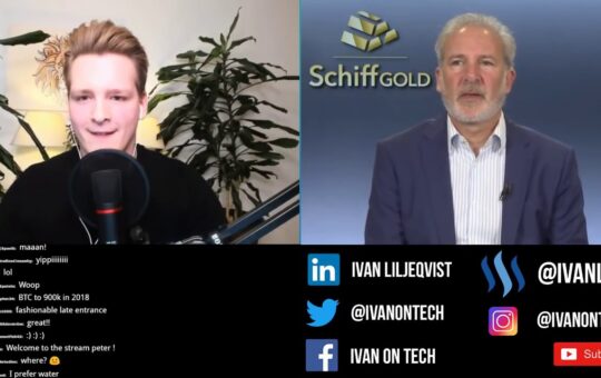 Ivan on Tech debates Peter Schiff Bitcoin vs Gold