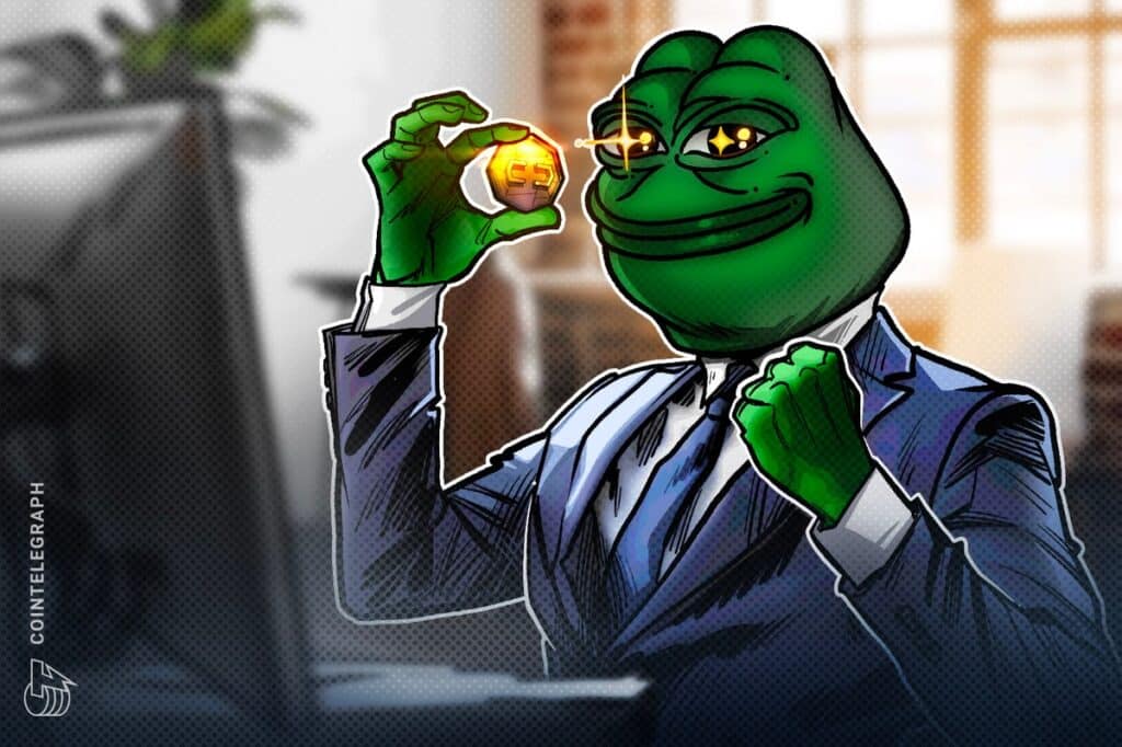 Pepe Hits All-Time High, Memecoins Soar After Popular Gamestop Stock Trader 'Comes Back'