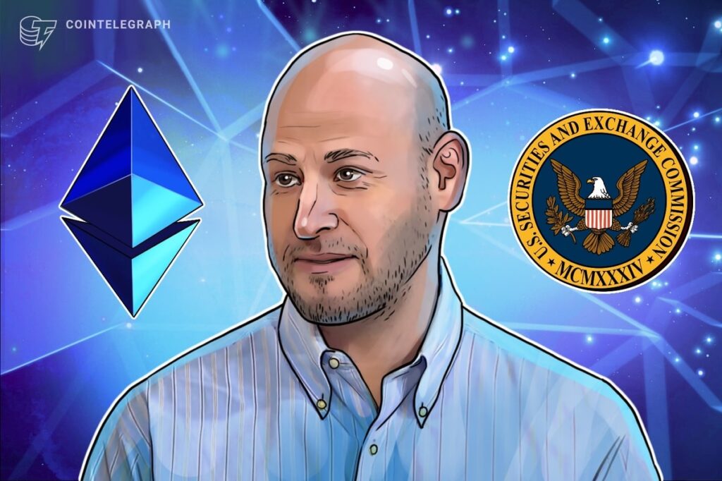 The Sec Doesn'T Want Ethereum To Change The Face Of Banking, Says Joseph Lubin.