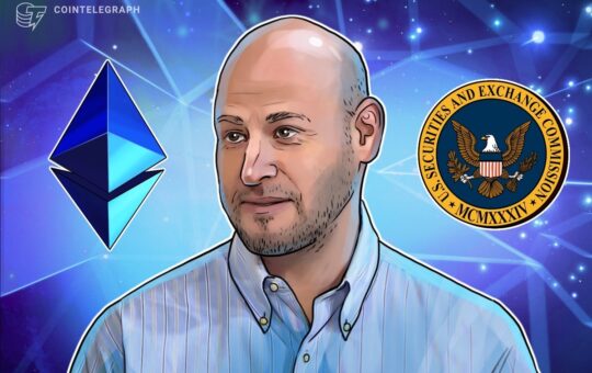 The Sec Doesn'T Want Ethereum To Change The Face Of Banking, Says Joseph Lubin.