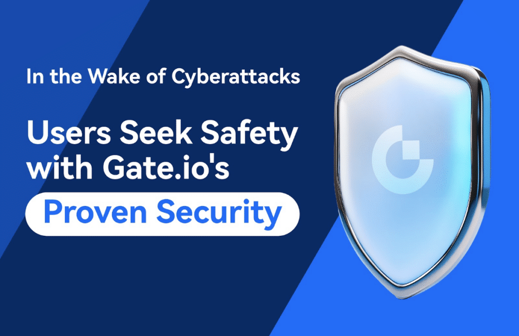 After Recent Cyberattacks, Users Seek Safety With Gate.io’S Proven Security