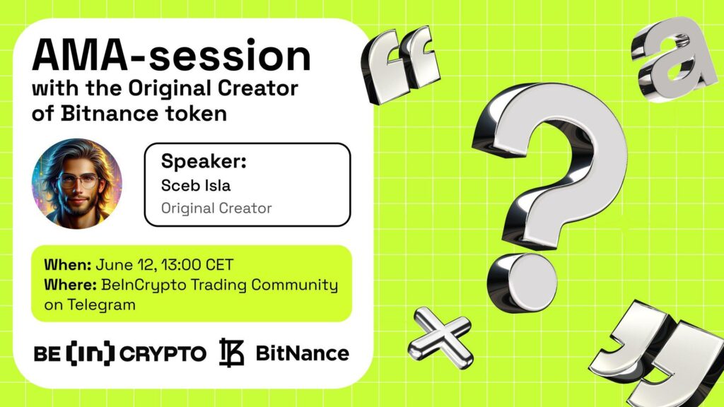 Bitnance Token X Beincrypto Ama Session