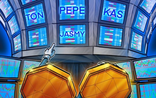 Bitcoin Price Loses Ground As Ton, Pepe, Kas And Jasmy Attract Traders' Attention.