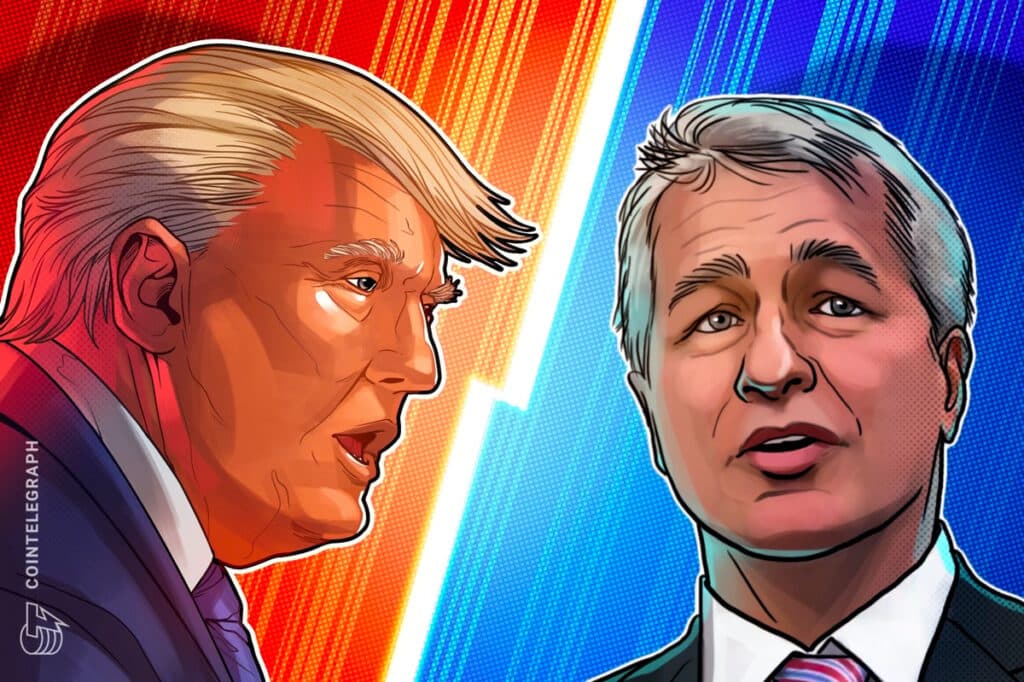 Trump Is Weighing In On His Bitcoin Foe, Jamie Dimon, For The Us Treasury