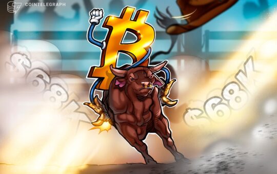 Bitcoin Bulls Grill $68K As Us Rebound Raises Btc Price 7% Daily