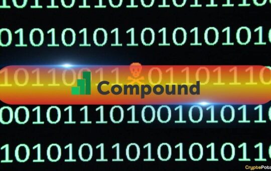 Diffie Pioneer Compound Finance is a victim of domain hacking.