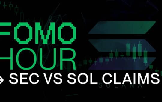 FOMO HOUR 168 - SEC drops SOL claims