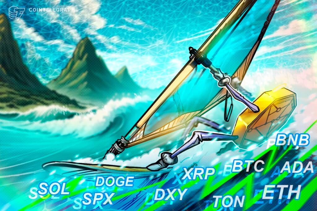 Price Analysis 7/22: Spx, Dxy, Btc, Eth, Bnb, Sol, Xrp, Ton, Doge, Ada