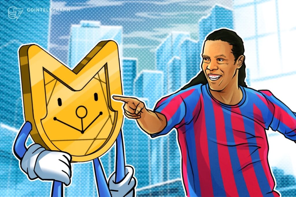 Ronaldinho Joins Messi In Introducing Water-Themed Solana Memecoin.