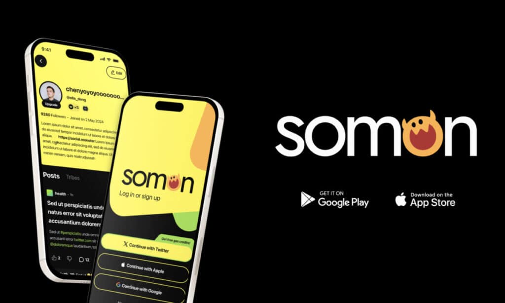 Somon Became The Fastest Growing Web3 Social App With 300,000 Transactions In Two Weeks.