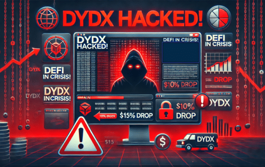 dYdX v3 hacked during critical sales negotiations!