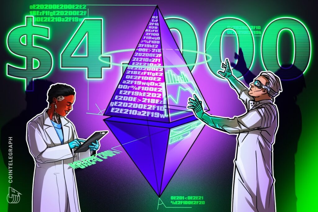 What Should Be The Price Of Ethereum (Eth) To Reach 4K?