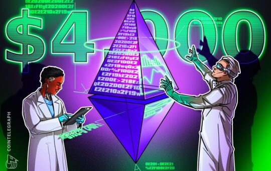 What Should Be The Price Of Ethereum (Eth) To Reach 4K?