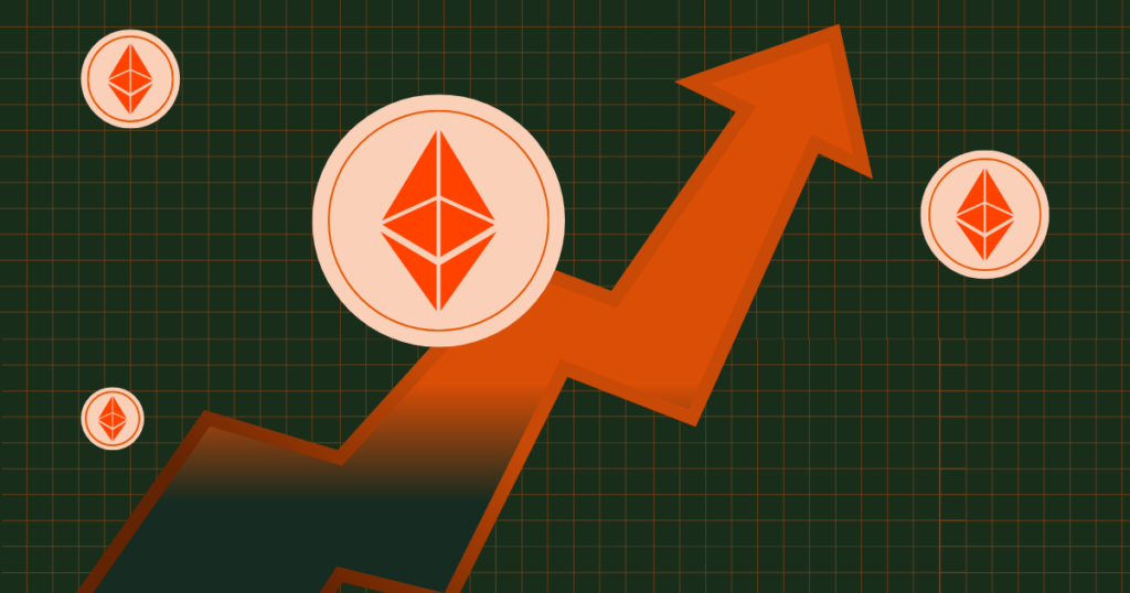 A Bullish Pattern Has Been Seen In Ethereum, Eyeing A 12% Price Jump