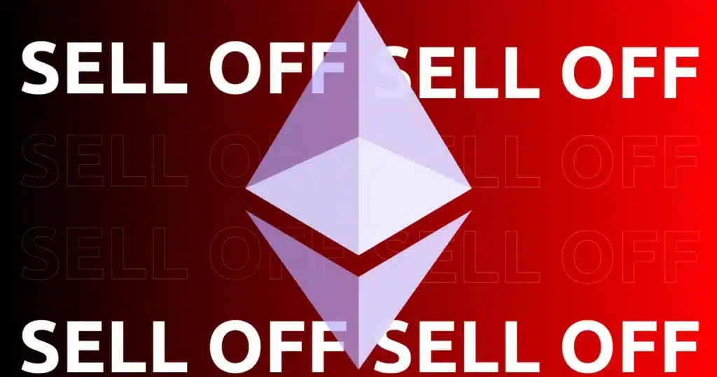 Ethereum Sales Ahead? Institutions Will Drop The Price Of 35M Dollars