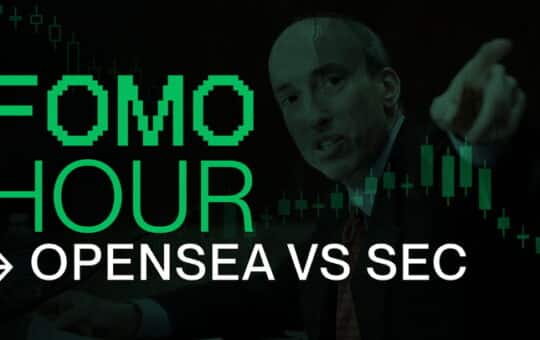 Fomo Hour 190 - Opensea Vs Sec