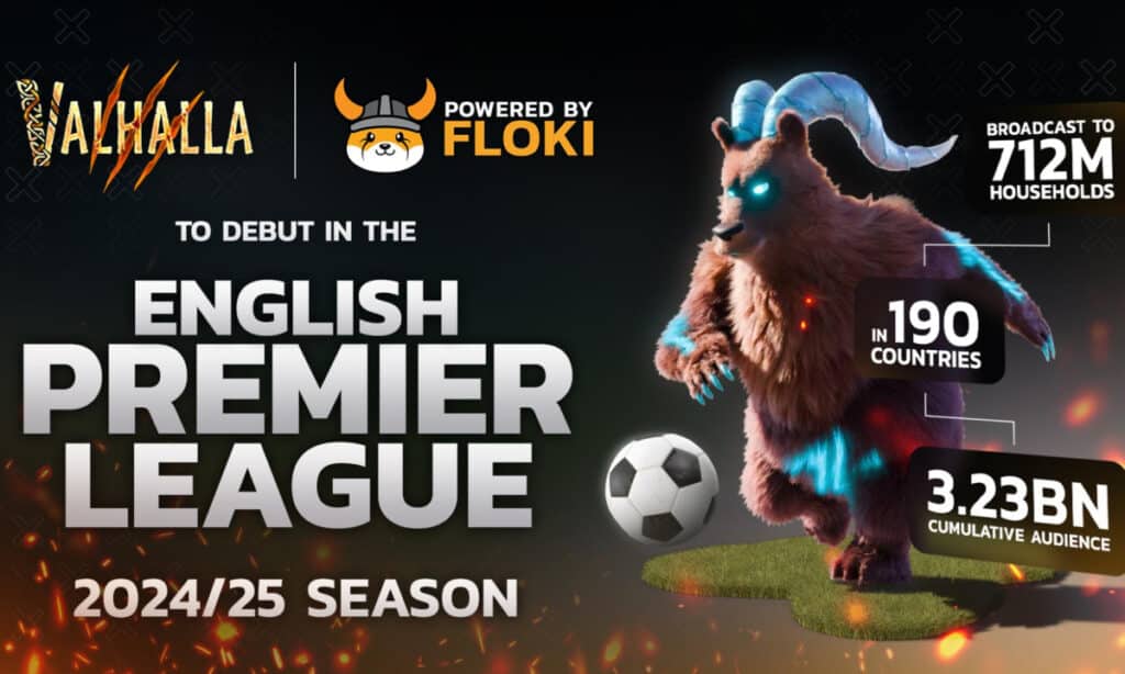 Floki Announces Advertising Campaign For Valhalla In English Premier League 2024-25 Seasonn