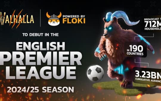 Floki Announces Advertising Campaign For Valhalla In English Premier League 2024-25 Seasonn