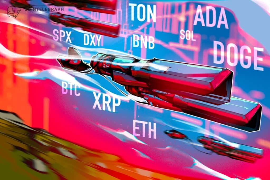 Price Analysis 8/19: Spx, Dxy, Btc, Eth, Bnb, Sol, Xrp, Doge, Ton, Ada