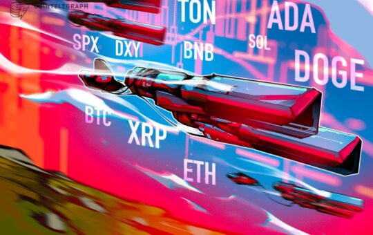 Price Analysis 8/19: Spx, Dxy, Btc, Eth, Bnb, Sol, Xrp, Doge, Ton, Ada