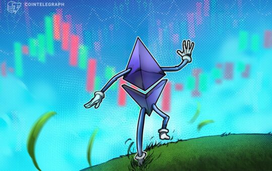 The Price Of Ether Is Stuck At A 'Critical Point', Dropping Below $2.8K.