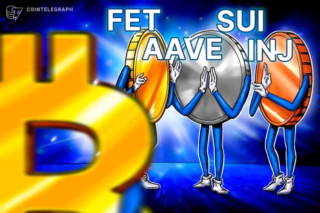 Bitcoin Rally To $60K Boosts Traders' Interest In Fet, Sui, Aave And Inj