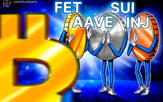 Bitcoin Rally To $60K Boosts Traders' Interest In Fet, Sui, Aave And Inj