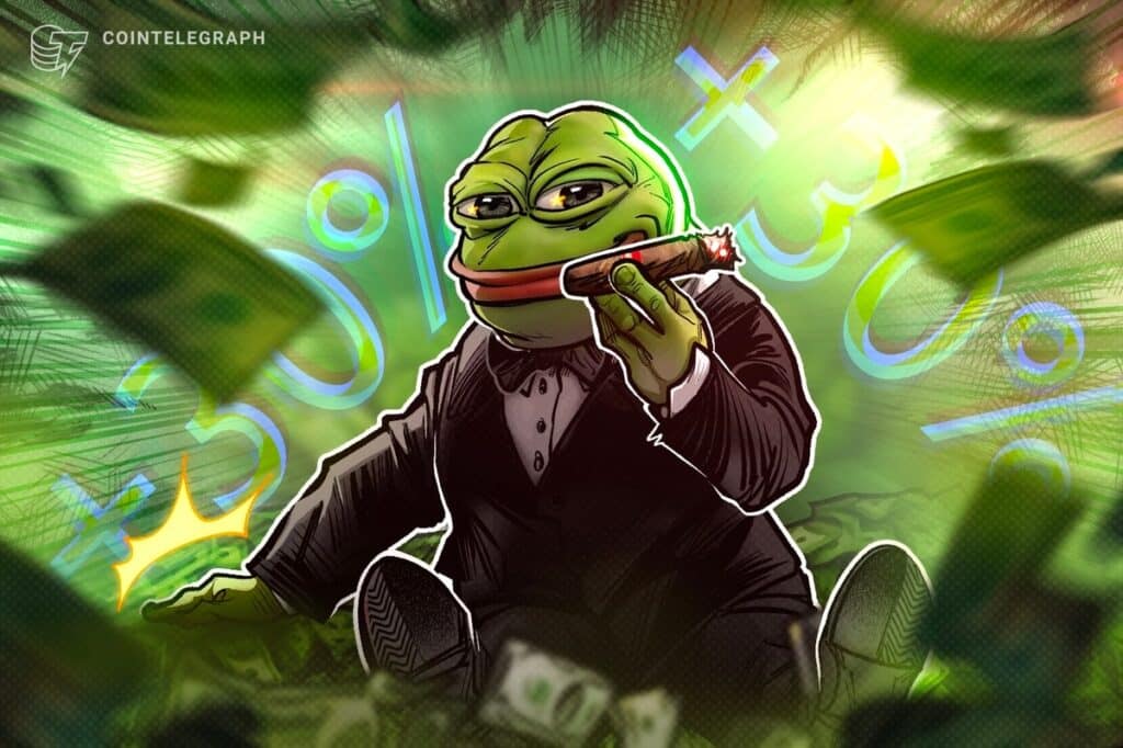 Pepe Earns 30% In A Week When The Trading Volume Of Memecoin Explodes