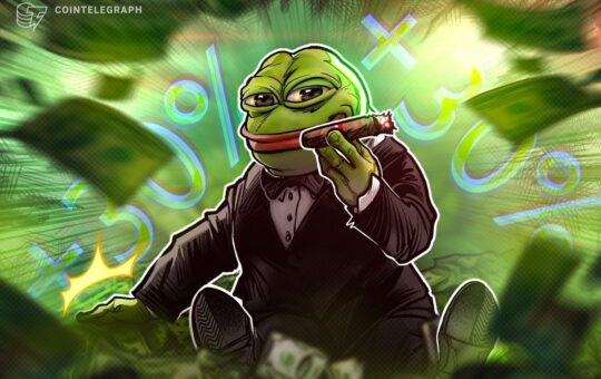 Pepe Earns 30% In A Week When The Trading Volume Of Memecoin Explodes