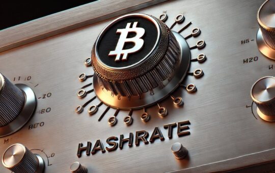 Bitcoin Hashrate Hits Record High As Price Drops Below $55K.