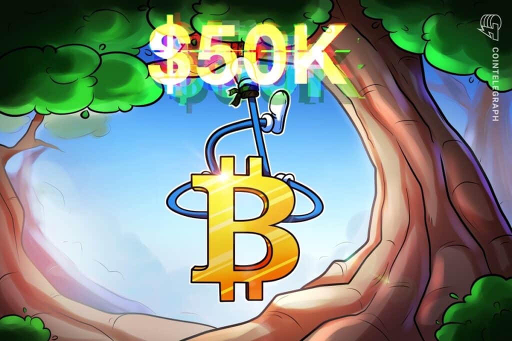 Bitcoin'S Correction Below $50K Remains In Play As Whales Look To Sell Btc