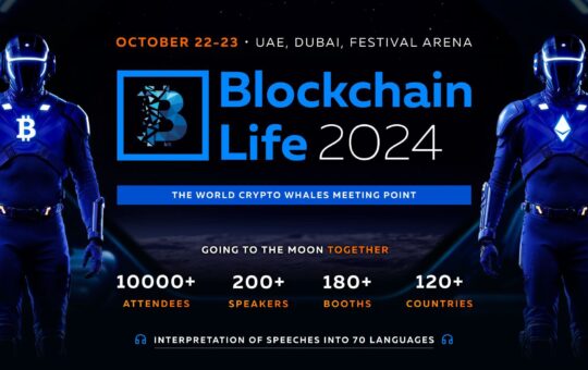 Blockchain Life 2024 In Dubai: Talk Lineup Revealed