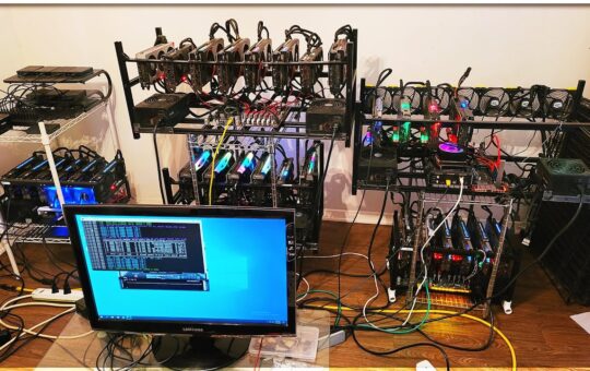 Crypto Mining Farm At Apartment January 2023 Update