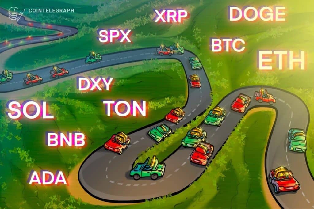 Price Analysis 9/2: Spx, Dxy, Btc, Eth, Bnb, Sol, Xrp, Doge, Ton, Ada