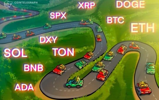 Price Analysis 9/2: Spx, Dxy, Btc, Eth, Bnb, Sol, Xrp, Doge, Ton, Ada