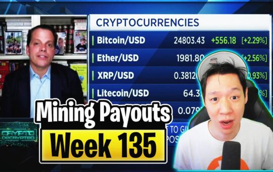 Weekly Mining Payouts 81422 Week 135