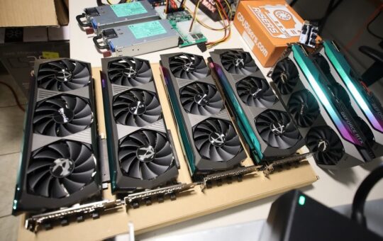 6 X 3070 Ti Mining Rig For Ravencoin Not Ethereum