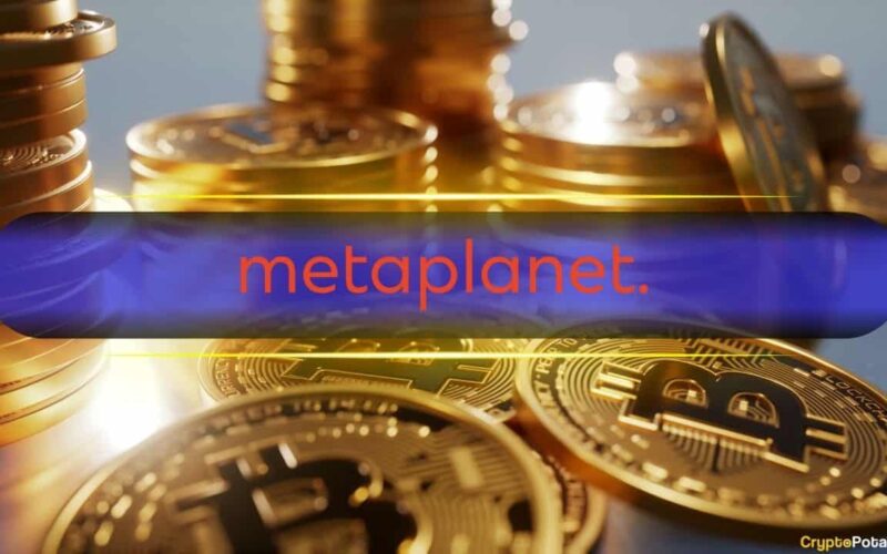 Another Bitcoin (Btc) Purchase By Metaplanet Cost $6.9 Million