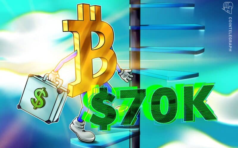 Bitcoin Reached 70 Thousand Dollars