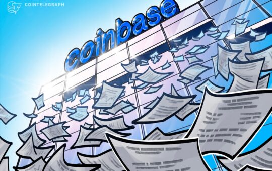 Coinbase puts FOIAs on US regulators investigating banks' crypto hoarding.