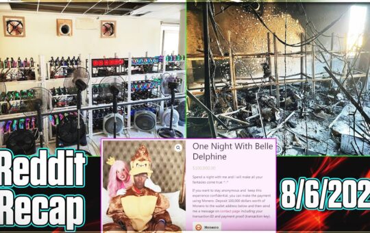 Mining Farm Burned Down Belle Delphine Accepts Monero