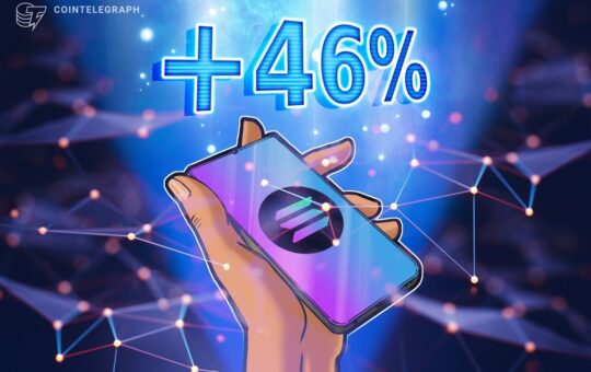 Solana Dapps Volume Up 46% In One Week — Is $180 Sol The Next Stop?