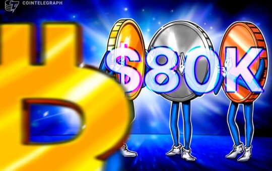 Bitcoin Reaches 'Main Leg Low' As Btc Price Nears $80K - Trader